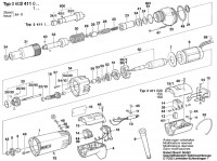 Bosch 0 602 411 101 ---- Screwdriver Spare Parts